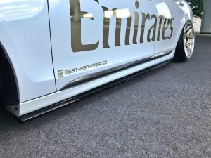 Side Skirts Diffusers Lexus Gs 300 Mk3 Facelift / Carbon Look