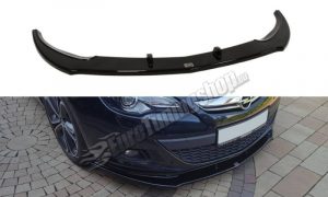 Front Splitter Opel Astra J Gtc / ABS Black / Molet