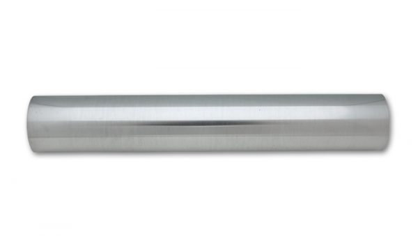 lmr Vibrant 1.5" O.D. Aluminum Straight Tubing, 18" Long - Polished