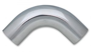 Vibrant 2.5″ O.D. Aluminum 90 Degree Bend – Polished