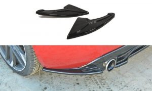 Rear Side Splitters Peugeot 308 Ii Gti / ABS Black / Molet
