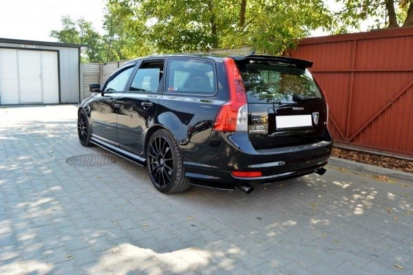 lmr Side Skirts Diffusers Volvo V50F R-Design / Carbon Look