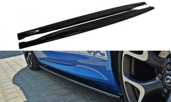 lmr Side Skirts Diffusers Opel Astra J Opc / Vxr / ABS Black / Molet