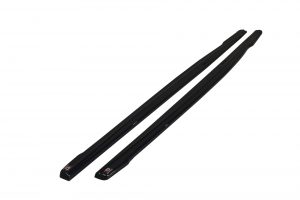Side Skirts Diffusers V.2 BMW 1 F20/F21 M-Power Facelift / Gloss Black