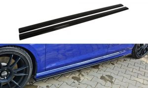 Sidokjolar Diffusers Vw Golf Vii R Hatchback & Estate / ABS Svart Struktur