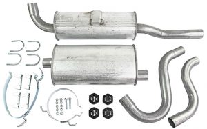 Exhaust System Volvo 740 01.1988-12.1990 (Vehicles with Catalytic Converter)