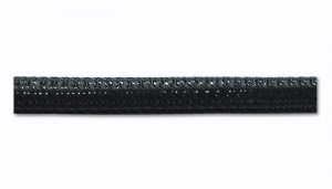 Vibrant Flexibel Delad Värmeskyddsstrumpa, Storlek: 1/4″ (3 m längd) – Endast Svart