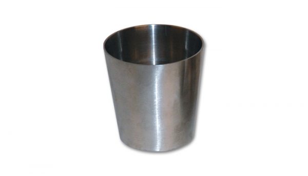 lmr Vibrant 1.5" x 2" Concentric (Straight) Reducer; 2" Long - 304 Stainless Steel