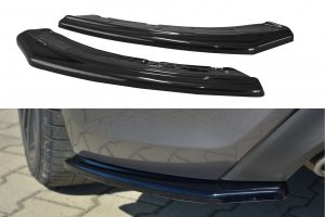 Rear Side Splitters Hyundai Genesis Coupé Mk.1 / Carbon Look