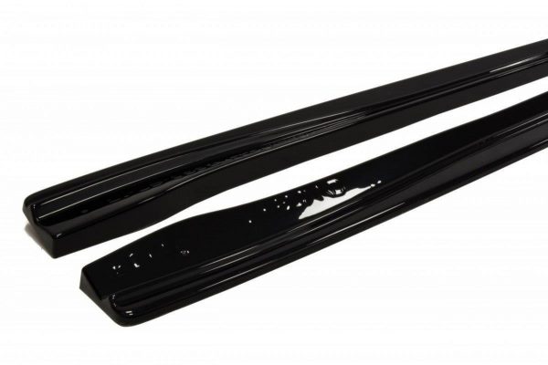 lmr Side Skirts Diffusers Fiat Grande Punto Abarth / ABS Black / Molet
