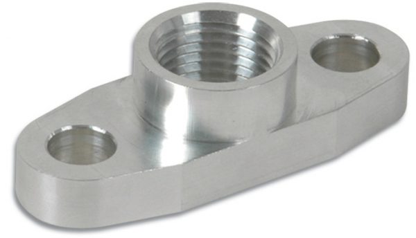 lmr Vibrant Oil Drain Flange (Tapped 1/2" NPT Female Thread) for GT37, GT40, GT42, GT45, GT47, GT50 and GT55 - Aluminum