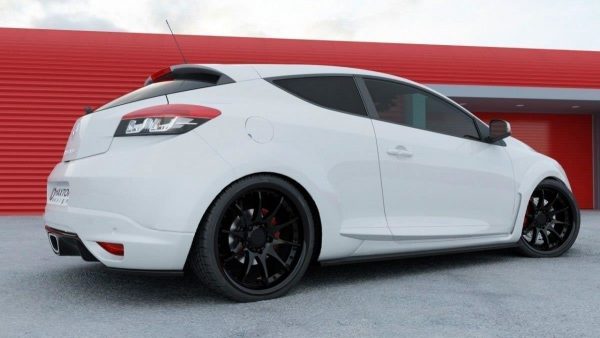 lmr Side Skirts Diffusers Renault Megane 3 Rs / Carbon Look