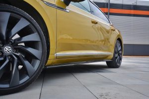 Side Skirts Diffusers Vw Arteon / ABS Black / Molet