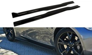 Side Skirts Diffusers Nissan 370Z / ABS Black / Molet