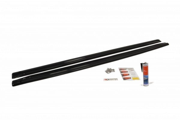 lmr Side Skirts Diffusers Audi Rs6 C6 / ABS Black / Molet