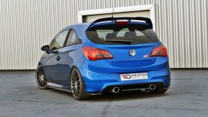 Bakre Sidosplitters Opel Corsa E Opc / Vxr / ABS Svart Struktur