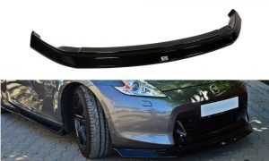 Front Splitter Nissan 370Z / ABS Svart Struktur