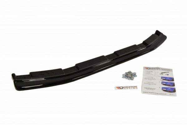 lmr Central Rear Splitter Mazda 3 Mk2 Mps (Without Vertical Bars) / Carbon Look