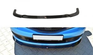 Front Splitter V.2 Subaru Impreza Wrx Sti 2009-2011 / ABS Svart Struktur