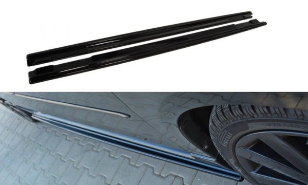 lmr Side Skirts Diffusers Mazda 3 Mps Mk1 (Preface) / Gloss Black