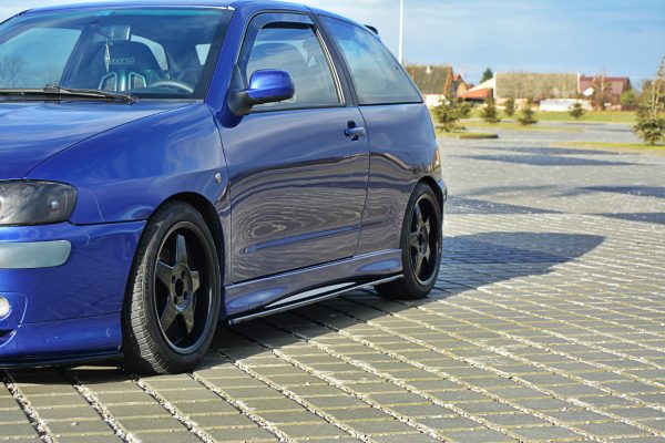 lmr Side Skirts Diffusers Seat Ibiza Mk2 Facelift Cupra / Textured