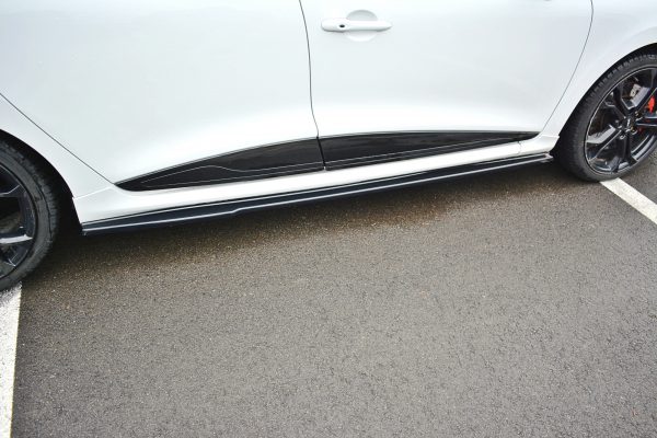 lmr Side Skirts Diffusers Renault Clio Mk4 Rs / Gloss