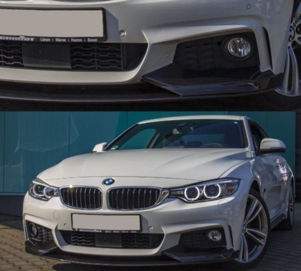 lmr Frontspoiler Sport-Performance BMW 4 F32 F33 F36 Black Matt With M-Package