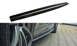 Side Skirts Diffusers BMW 5 F10/F11 M-Pack / ABS Black / Molet