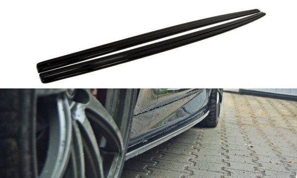 lmr Side Skirts Diffusers BMW 5 F10/F11 M-Pack / ABS Black / Molet