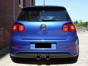 Rear Valance Vw Golf V R32 (With 2 Exhaust Holes, For R32 Exhaust) /