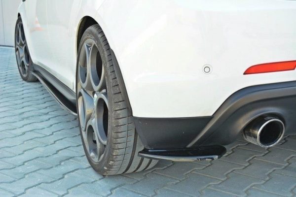 lmr Rear Side Splitters Alfa Romeo Giulietta / Gloss Black