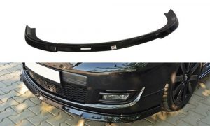 Front Splitter Mazda 3 Mps Mk1 (Preface) / ABS Svart Struktur