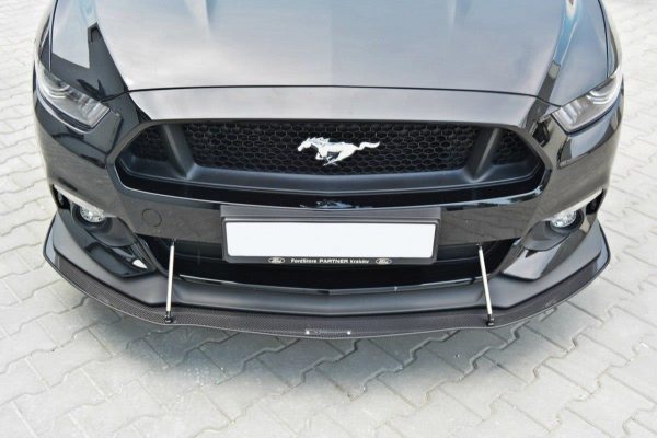 lmr Ford Mustang Mk6 Gt - Front Racing Splitter / Carbon
