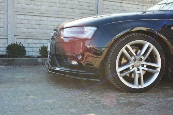 lmr Front Splitter V.1 Audi A4 B8 (Facelift) / ABS Black / Molet
