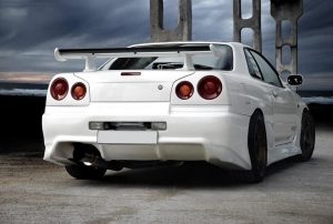 Rear Bumper Nissan R34 Gtt