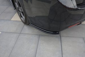Rear Side Splitters Honda Accord Mk8. (Cu-Series) Preface Sedan / Carbon Look