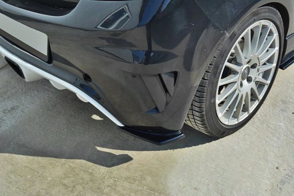 lmr Rear Side Splitters Opel Corsa D Opc / Vxr / Carbon Look