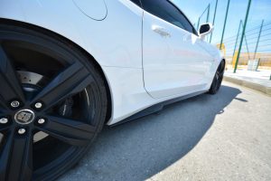 Side Skirts Diffusers Chevrolet Camaro 6Th-Gen. Phase-I 2Ss Coupe / ABS Black / Molet