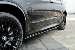 Side Skirts Diffusers BMW X5 F15 M50D / Carbon Look