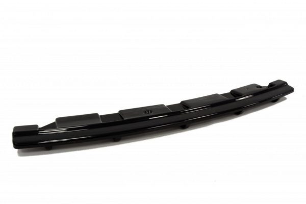 lmr Central Rear Splitter BMW 5 F11 M-Pack (Fits Two Double Exhaust Ends) / Gloss Black