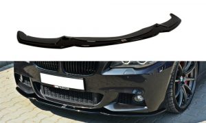 Front Splitter V.2 BMW 5 F10/F11 Mpack / ABS Black / Molet