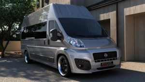 Främre Stötfångare Fiat Ducato Iii Med Led / Utan Primer