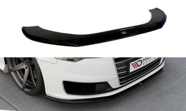 lmr Front Splitter Audi A6 C7 Ultra (Facelift) / ABS Black / Molet