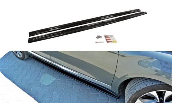 lmr Side Skirts Diffusers Citroen Ds5 Facelift / Carbon Look