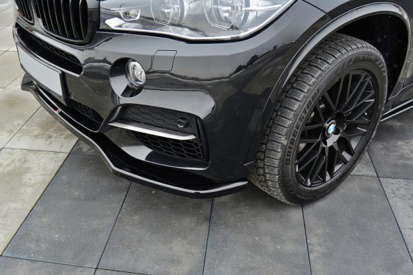 lmr Front Splitter V.1 BMW X5 F15 M50D / Gloss Black