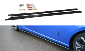 Side Skirts Diffusers V.1 Subaru Brz/ Toyota Gt86 Facelift  / ABS Black / Molet