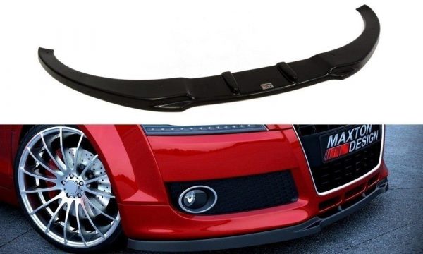 lmr Front Splitter Audi Tt Mk2 ( For Standard Bumper ) / Gloss Black