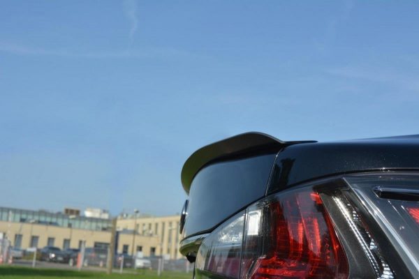 lmr Spoiler Cap Lexus Gs Mk4 Facelift T / Blanksvart