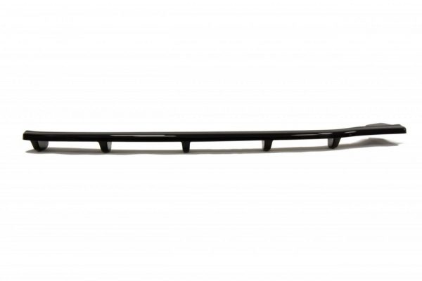 lmr Central Rear Splitter BMW 3 E46 Mpack Coupe (With Vertical Bars) / ABS Black / Molet
