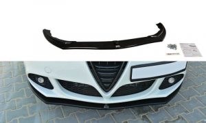 Front Splitter V.1 Alfa Romeo Giulietta / ABS Svart Struktur